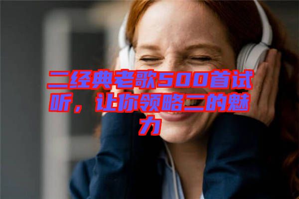 二經(jīng)典老歌500首試聽，讓你領(lǐng)略二的魅力