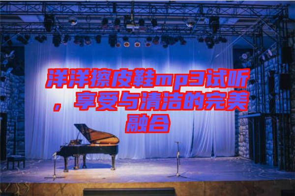 洋洋擦皮鞋mp3試聽(tīng)，享受與清潔的完美融合
