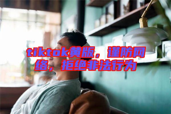 tiktok黃版，謹(jǐn)防網(wǎng)絡(luò)，拒絕非法行為