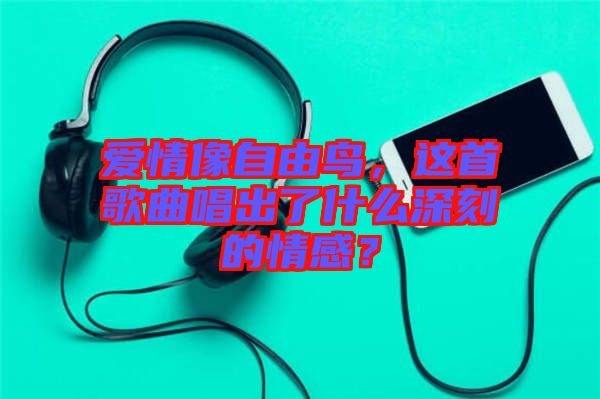 愛(ài)情像自由鳥(niǎo)，這首歌曲唱出了什么深刻的情感？