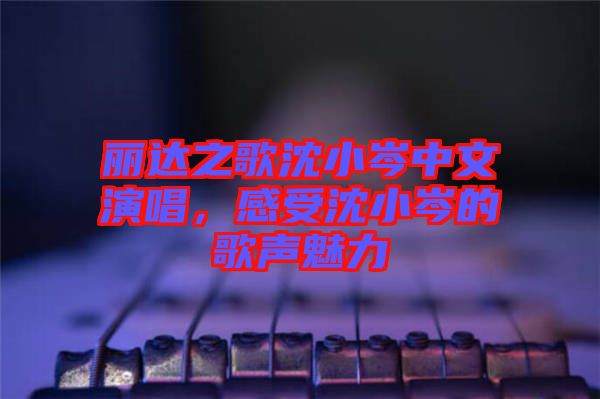 麗達(dá)之歌沈小岑中文演唱，感受沈小岑的歌聲魅力