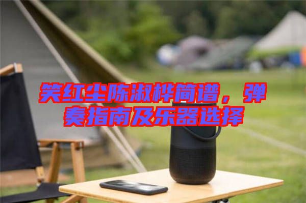笑紅塵陳淑樺簡譜，彈奏指南及樂器選擇