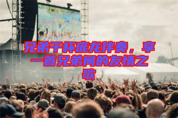 兄弟干杯龐龍伴奏，享一首兄弟間的友情之歌