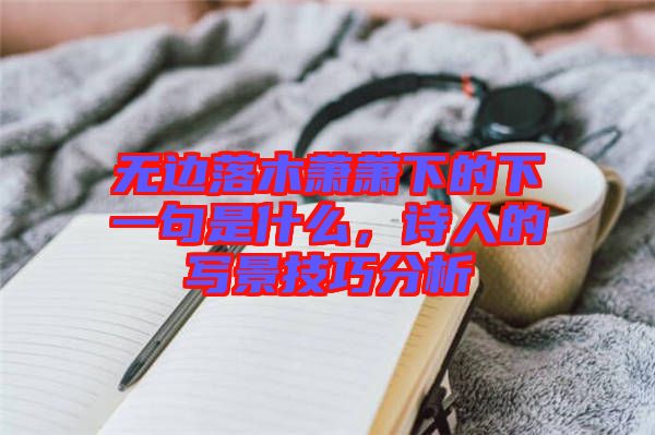 無邊落木蕭蕭下的下一句是什么，詩人的寫景技巧分析