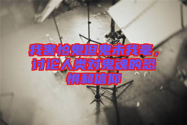 我害怕鬼但鬼未我毫，討論人類對(duì)鬼魂的恐懼和信仰