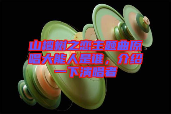 山楂樹之戀主題曲原唱大能人是誰，介紹一下演唱者