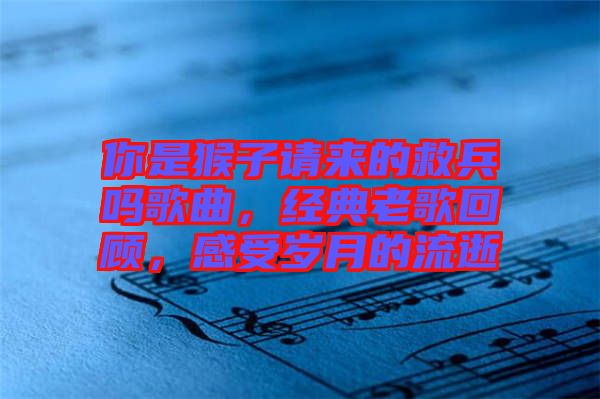 你是猴子請(qǐng)來(lái)的救兵嗎歌曲，經(jīng)典老歌回顧，感受歲月的流逝