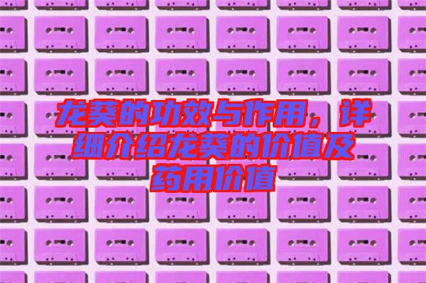 龍葵的功效與作用，詳細介紹龍葵的價值及藥用價值