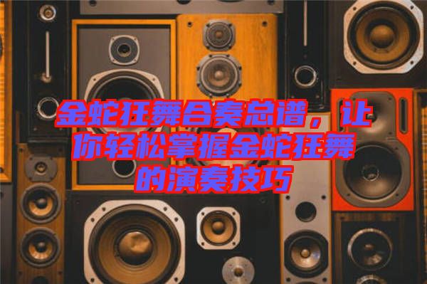 金蛇狂舞合奏總譜，讓你輕松掌握金蛇狂舞的演奏技巧
