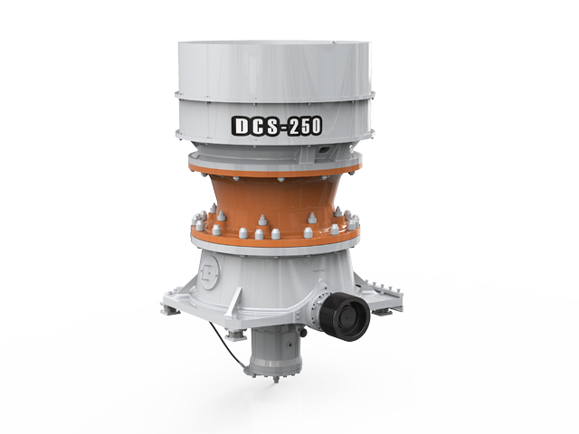 耐磨、耐用硬石頭破碎機：單缸圓錐破