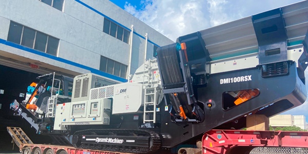 【東蒙快報】火速發(fā)貨！上海東蒙DMI-100RSX發(fā)往客戶前方，助力客戶砂石骨料項目